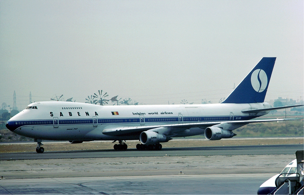 Sabena Boeing 747 – Brussels to New York