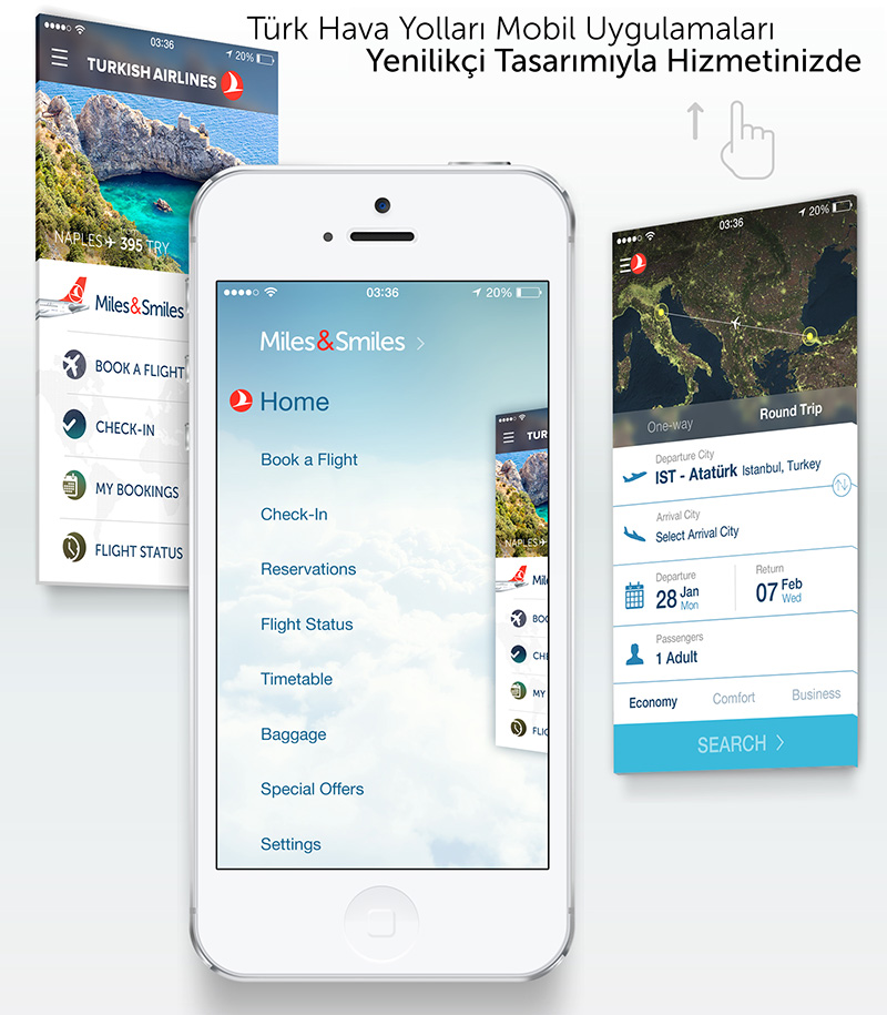 THY, Mobil Uygulamalarını Yeniledi