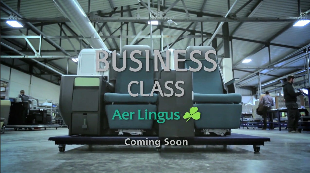 Aer Lingus New Business Class – Thompson Aero Seating
