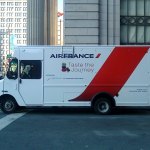 Air France food truck New York Manhattan