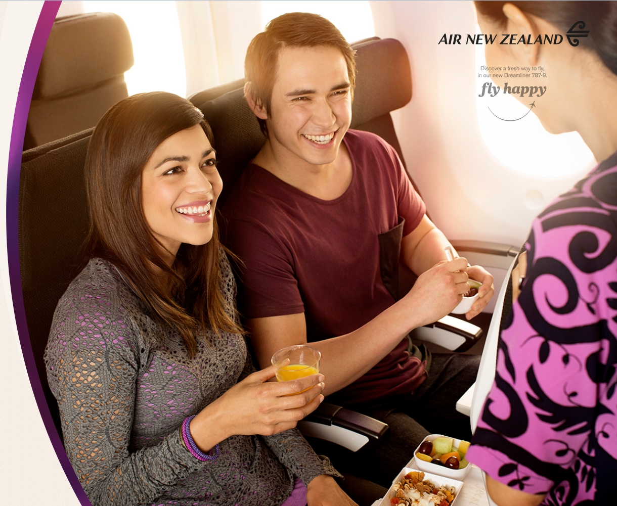 Air New Zealand – The happiest place in the sky