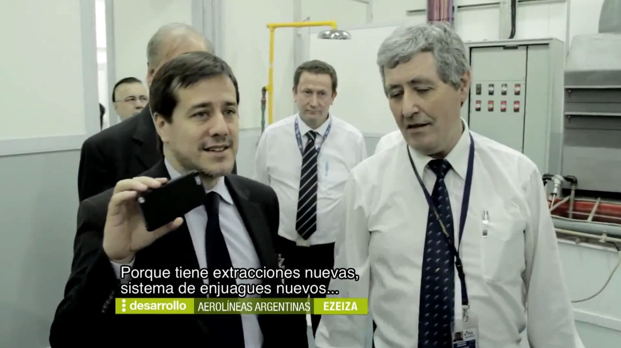 Nuevo taller de motores de Aerolíneas Argentinas