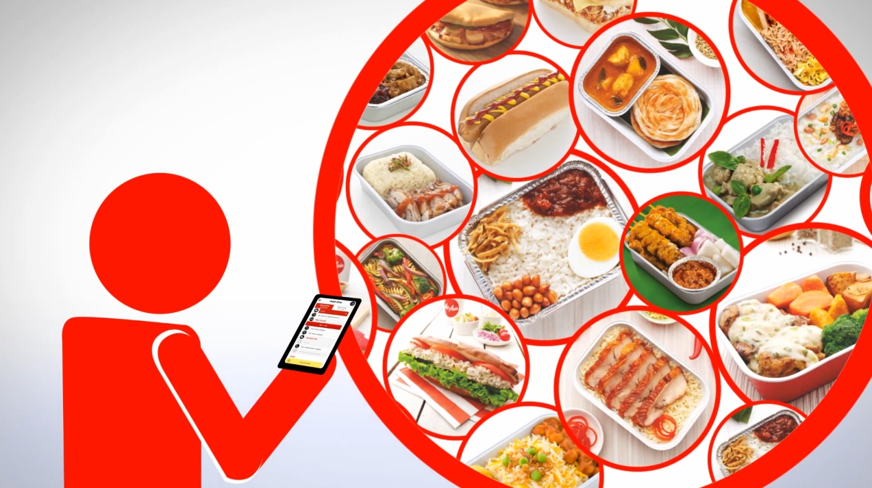 AirAsia – Prebook Your Inflight Meals @ airasia.com