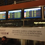 Qatar Airways Airport Ad @ Istanbul Sabiha Gokcen Airport SAW