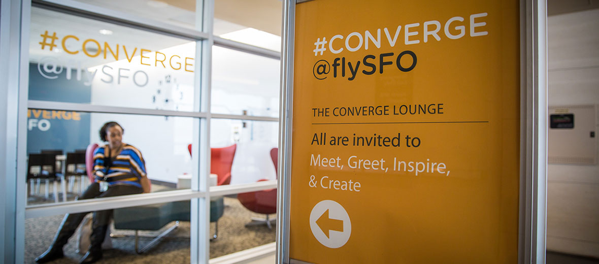 San Francisco Airport opens public lounge for the creative class to meet and exchange ideas