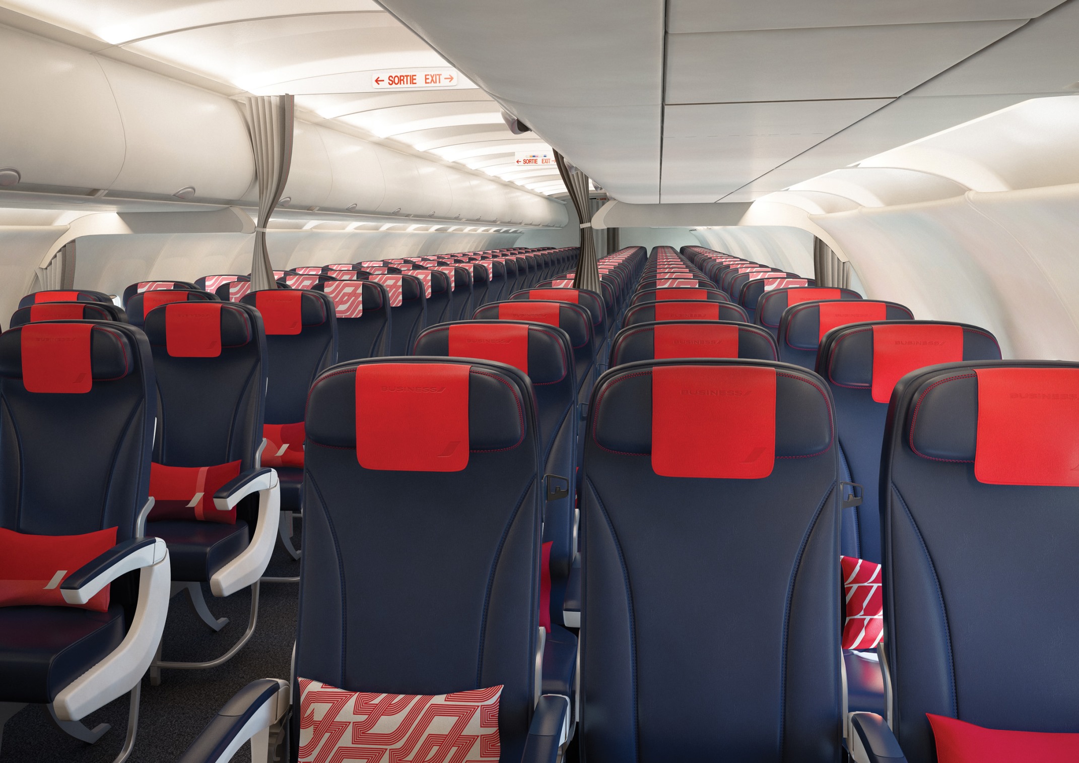 Air France, Orta Menzildeki Yeni Business ve Economy Class Konseptini Tanıttı