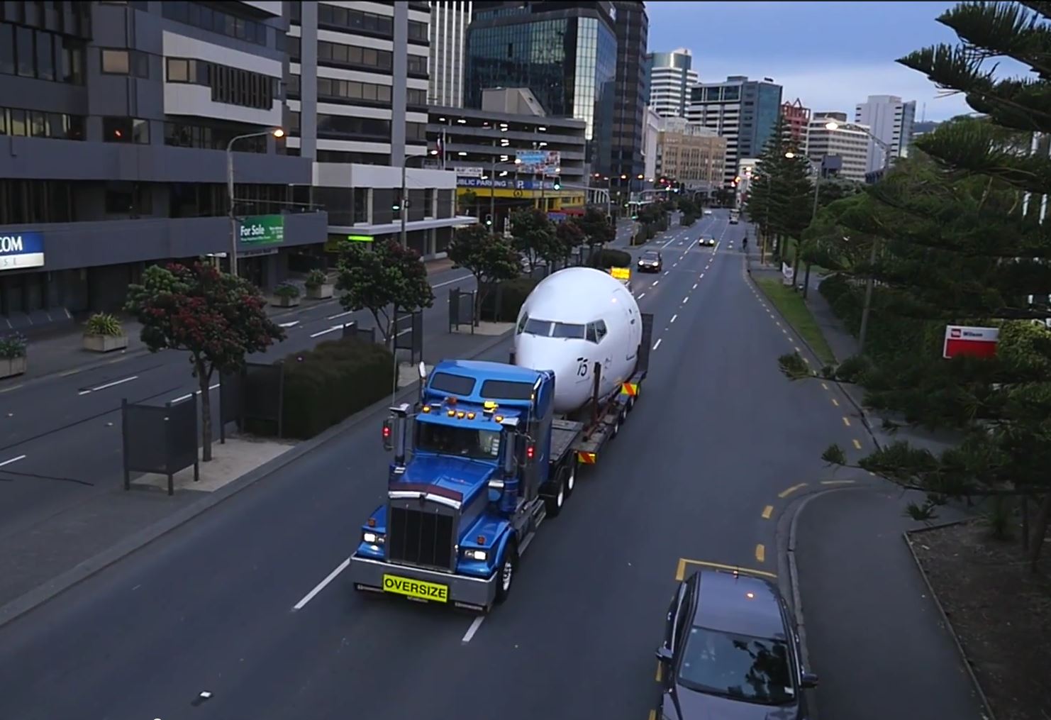 Air New Zealand – Boeing 737 Nose at Te Papa