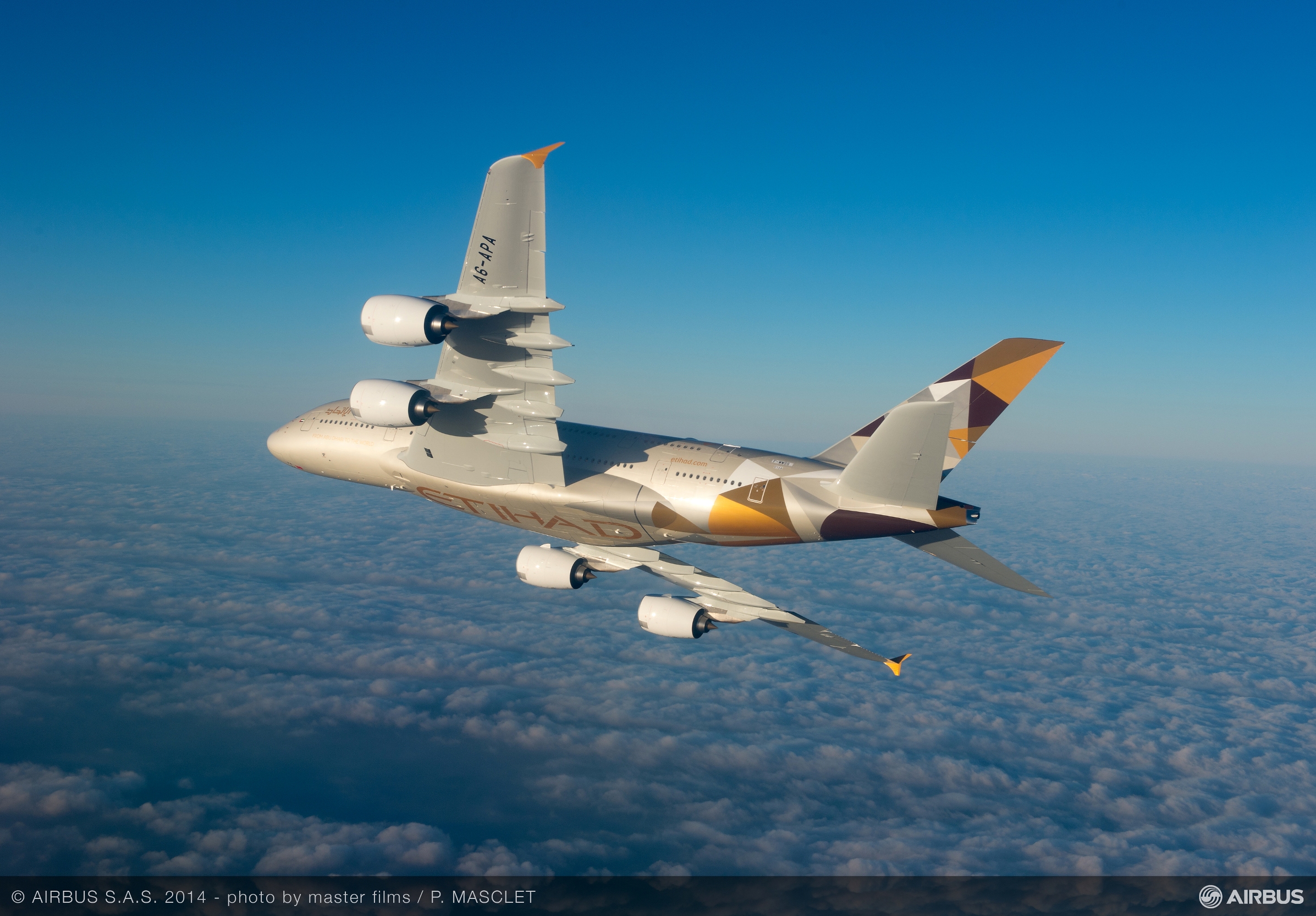 Etihad Airways_Airbus A380_new brand_new livery_Dec 2014_001