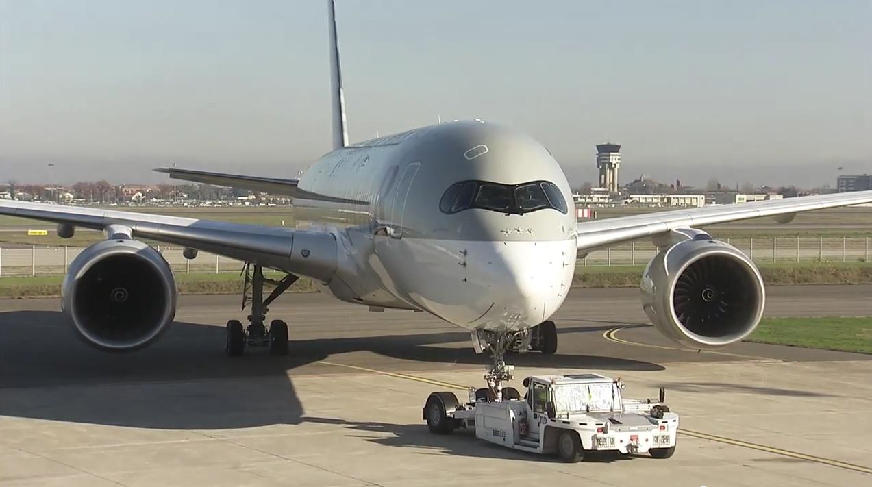 First Airbus A350 Delivery to Qatar Airways