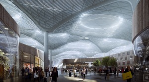 Istanbul_IST_new airport_Grimshaw_retail-area