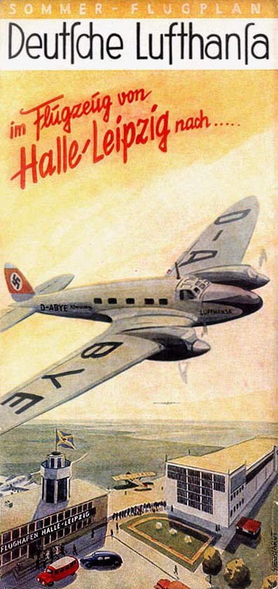 Deutsche Lufthansa – Sommer Flugplan (1937)