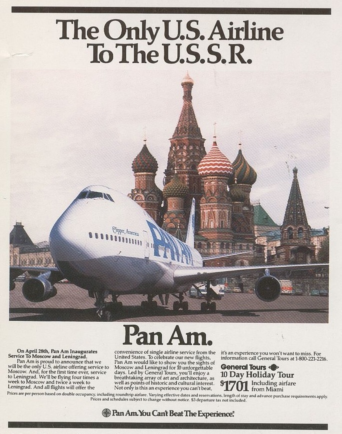 Pan Am – The Only US Airline to the USSR