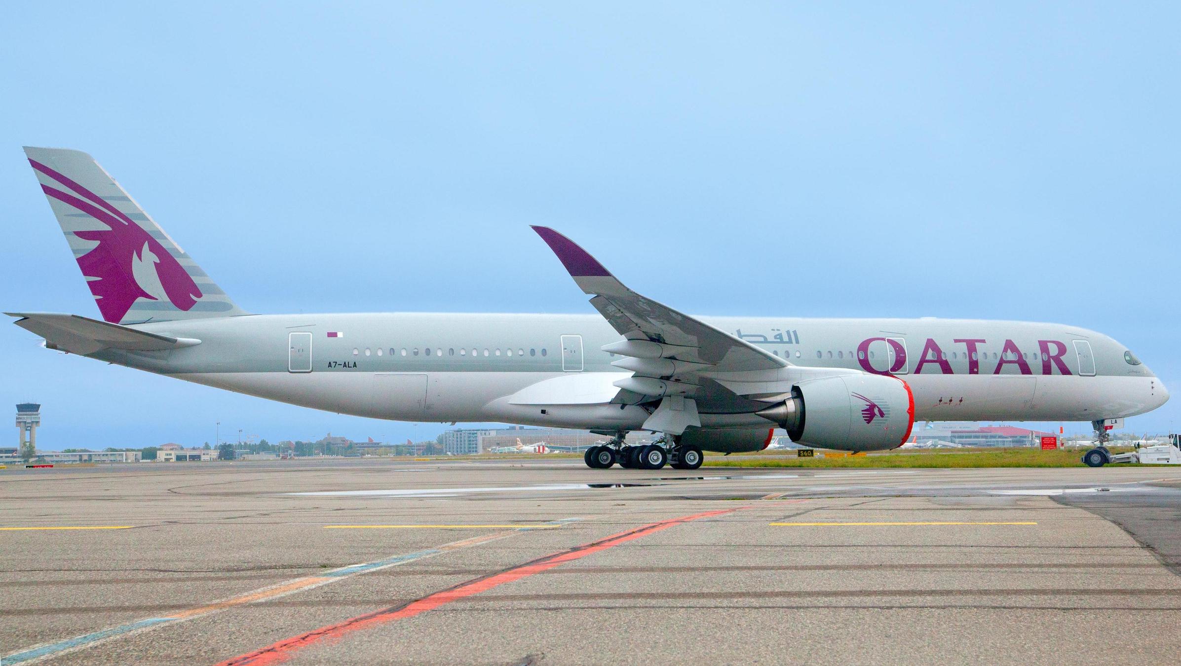 İlk Airbus A350, Qatar Airways Filosunda