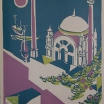 Swissair_Istanbul_vintage ad_1950s