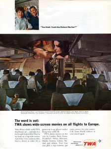 TWA_Inflight Movie_Europe Flights_1965_ad