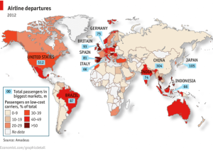 Airline market and low cost carriers_2012_world_graphic