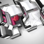 Paperclip Design Butterfly Seat Design