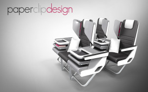 Paperclip Design Checkerboard seat layout