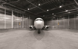 Pegasus_Boeing 737_hangar