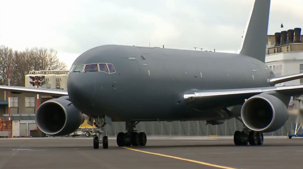 Boeing KC-46 Tanker Test Aircraft Completes First Flight