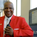 Delta Air Lines_Airport Staff_Red Coat
