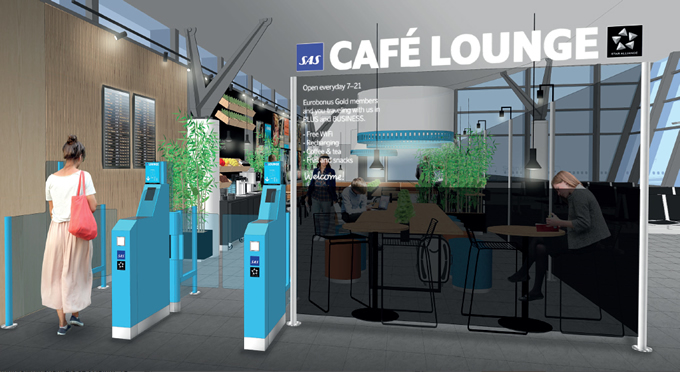 SAS to open ‘Café Lounges’ at Gate Areas at Scandinavian Airports