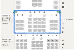 Singapore Airlines_Premium Economy Class_Boeing 777-300ER_seat map