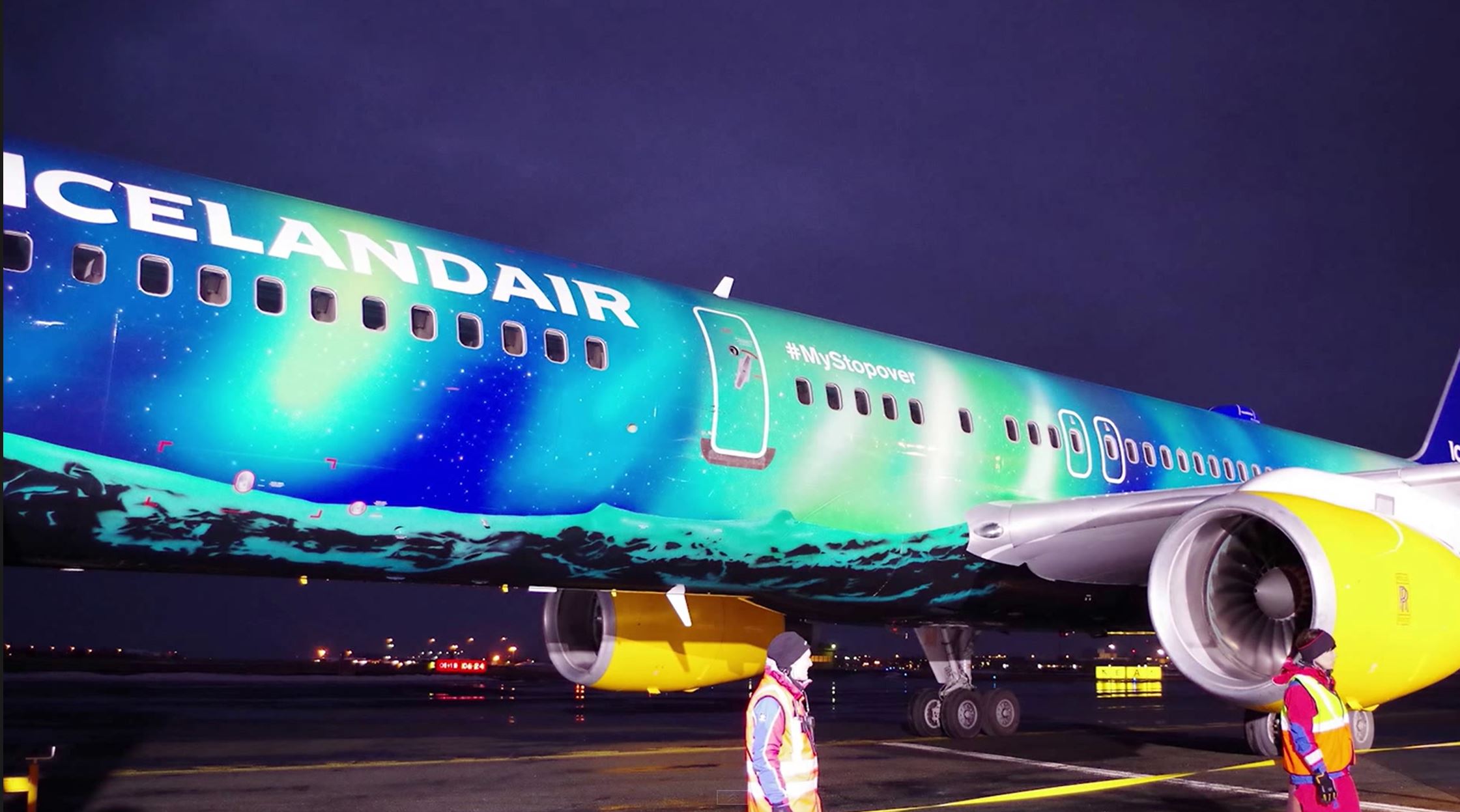 Special Icelandair Hekla Aurora visit in Reykjavik