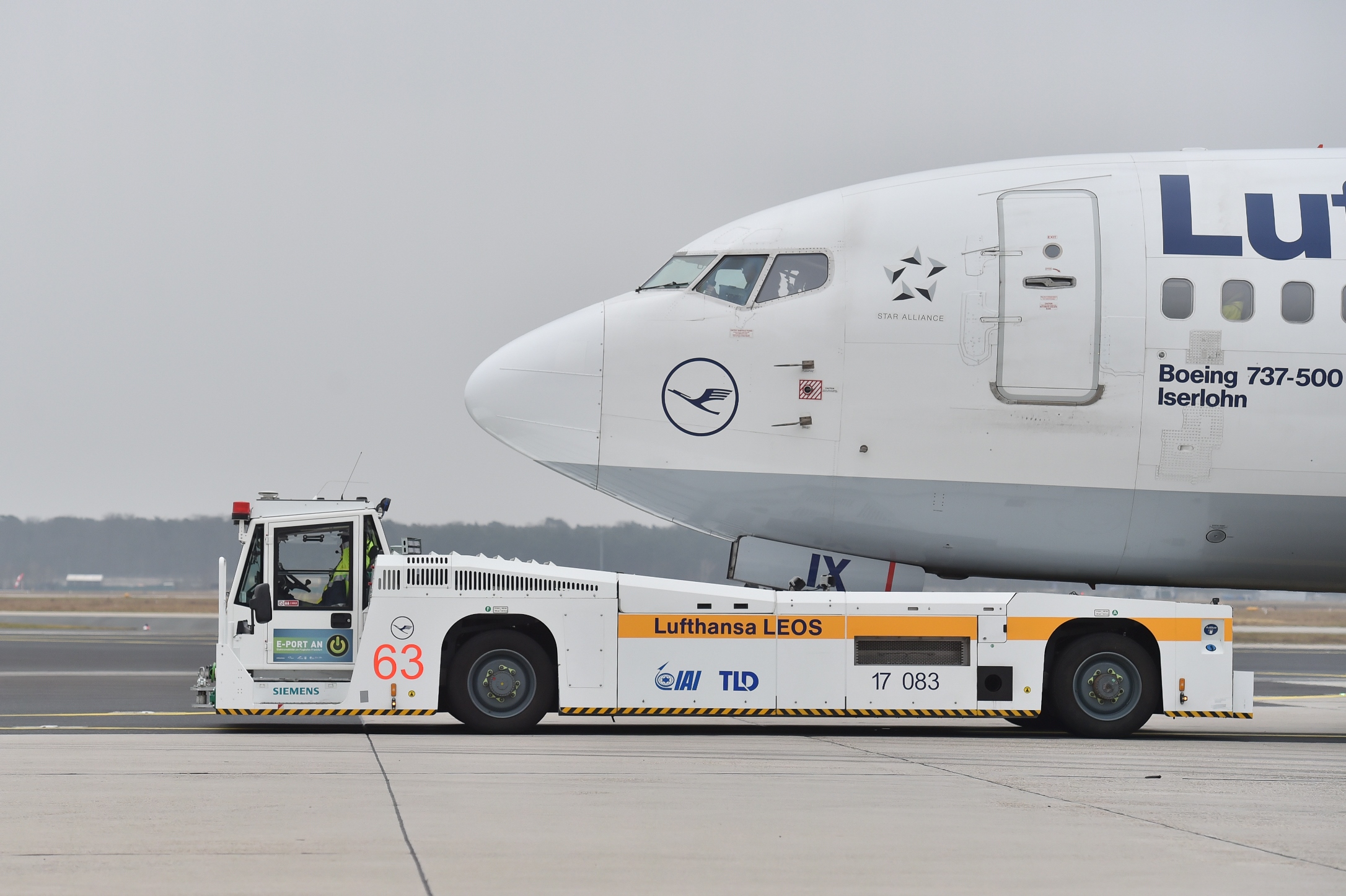 Lufthansa, TaxiBot Aracını Kullanmaya Başladı