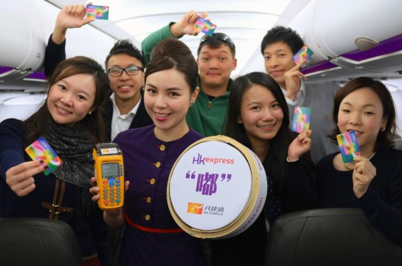 HK Express lets passengers make contactless in-flight payments