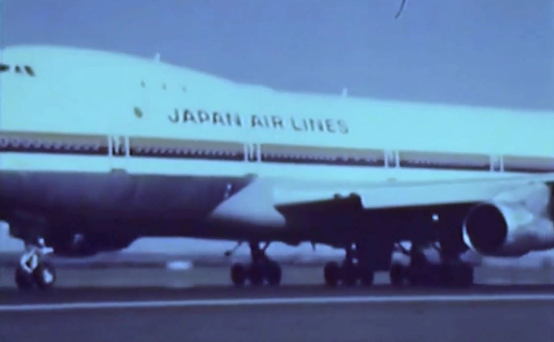 Japan Air Lines Boeing 747 Commercial – 1970