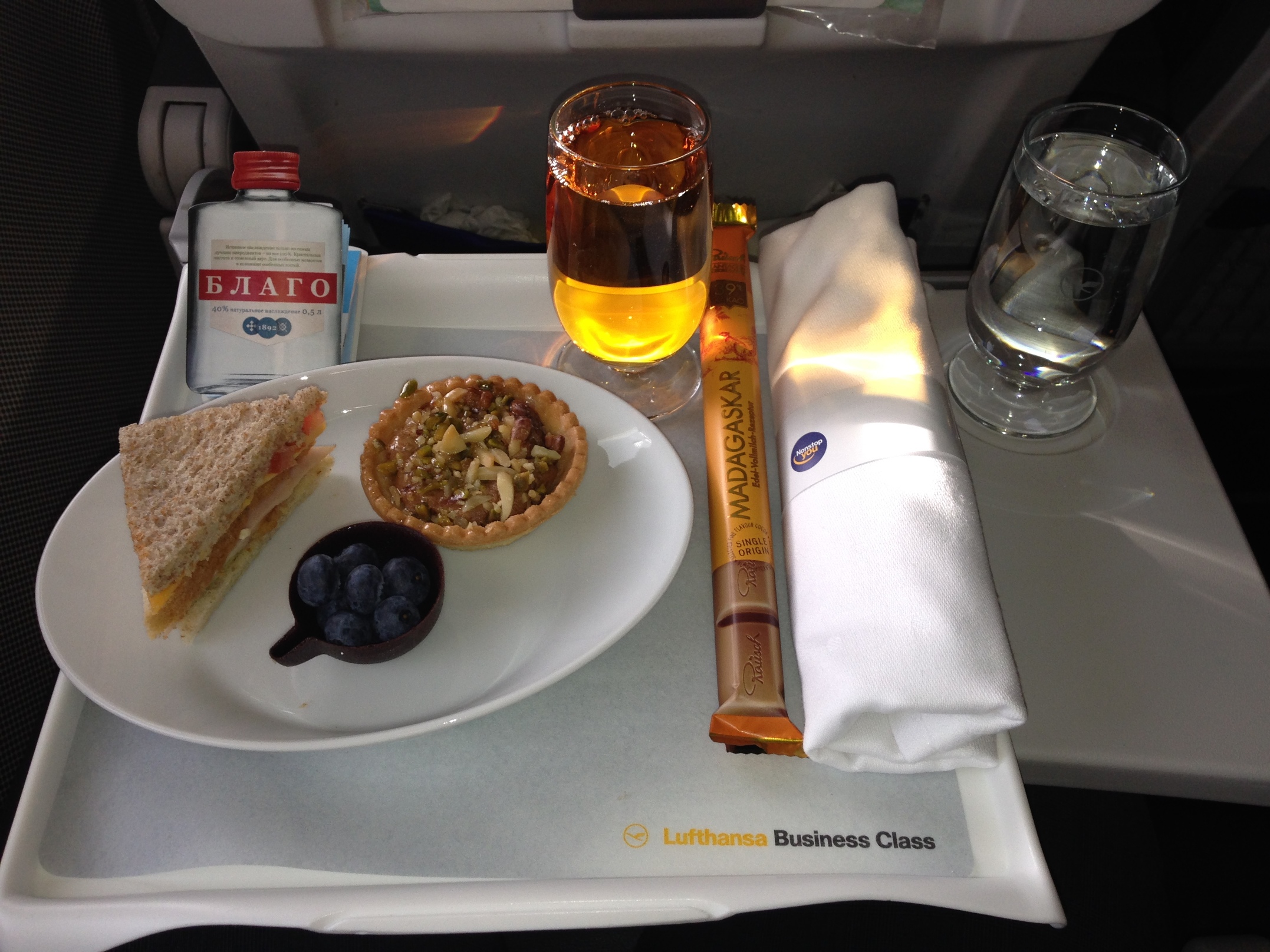 Lufthansa Inflight Food (Frankfurt-Amsterdam)