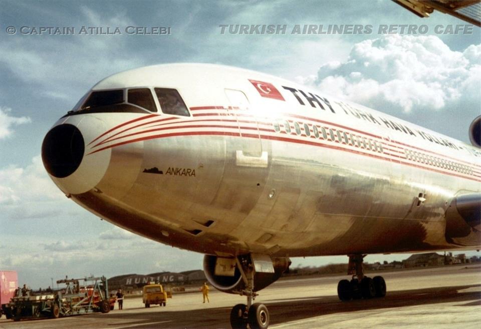 THY McDonnell Douglas DC10 Kabin İçi Yerleşim Planı Havayolu 101