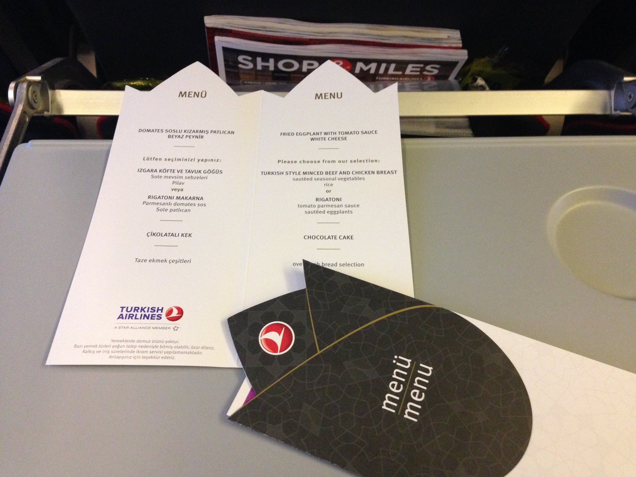 Turkish Airlines Inflight Food (Amsterdam-Istanbul)