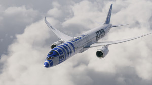 ANA_Star Wars_R2D2_Boeing 787_Livery_Aircraft