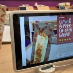 Augmented reality for in-flight snacks