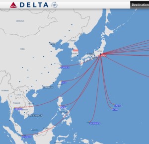 Delta_route map_Tokyo_flights