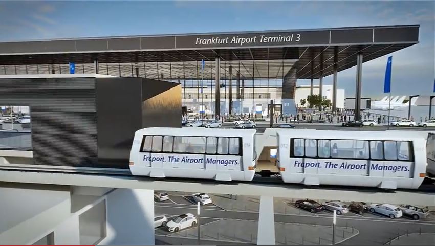 Frankfurt Airport Terminal 3 Visualisierung