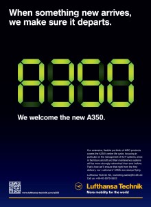 Lufthansa Technik - Airbus A350 Ad