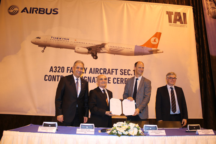 TAI, Airbus A320’nin Kuyruk Gövde Parçasını Üretecek