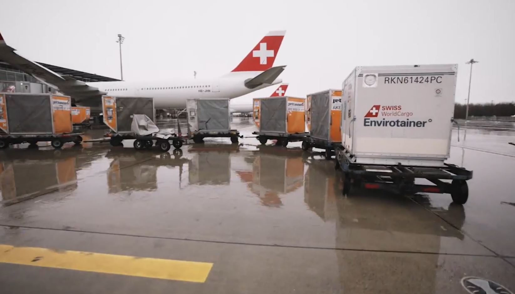 SWISS WorldCargo - Special containers for temperature-sensitive goods