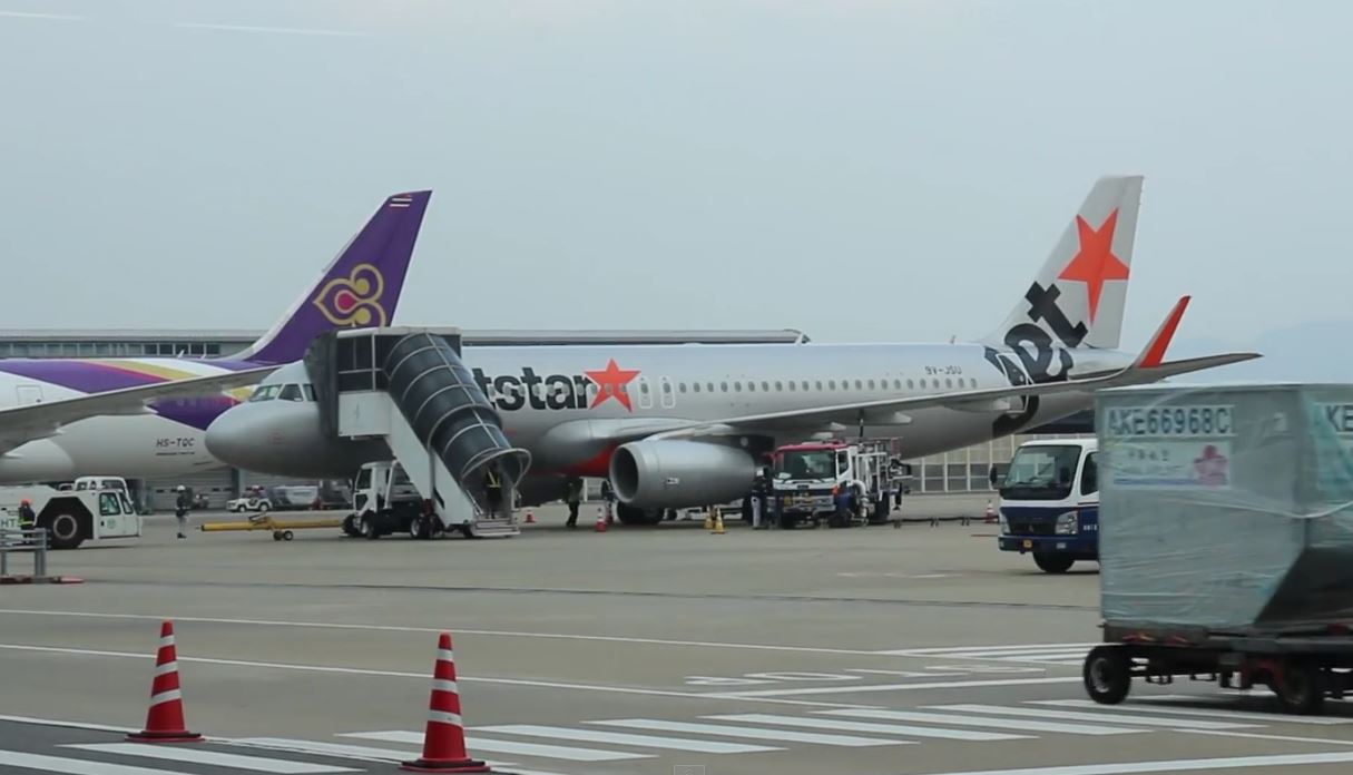 Jetstar Asia Flight Experience: 3K510 Fukuoka to Bangkok
