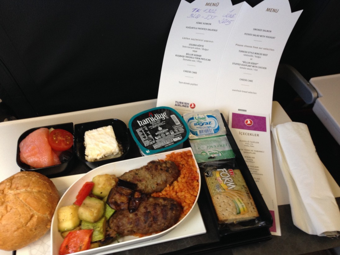 Turkish Airlines Inflight Food (IstanbulBologna) Havayolu 101