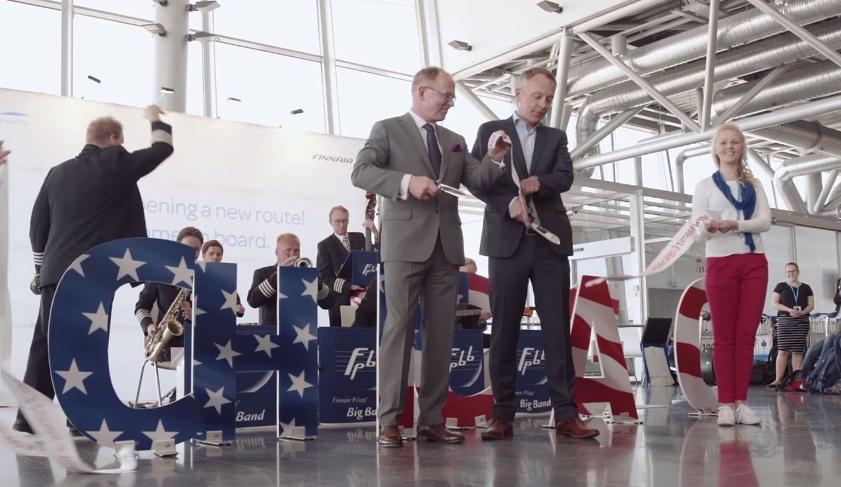 Finnair | Instrumental Flying – Inaugural Flight to Chicago