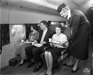 KLM_Economy Class_1958_inflight service