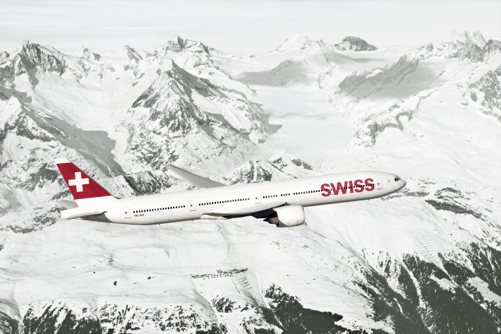 SWISS adds a creative touch to the galley areas on its new B777-300ERs