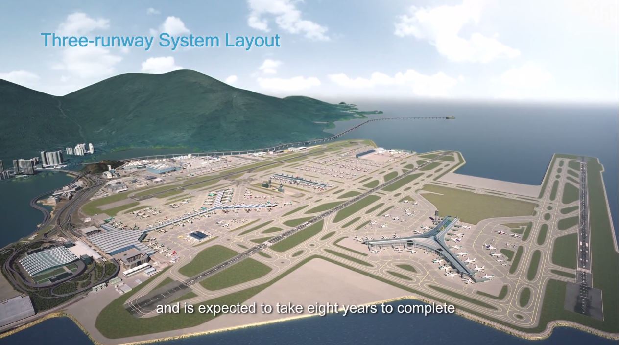 Hong Kong Airport – Three-Runway System