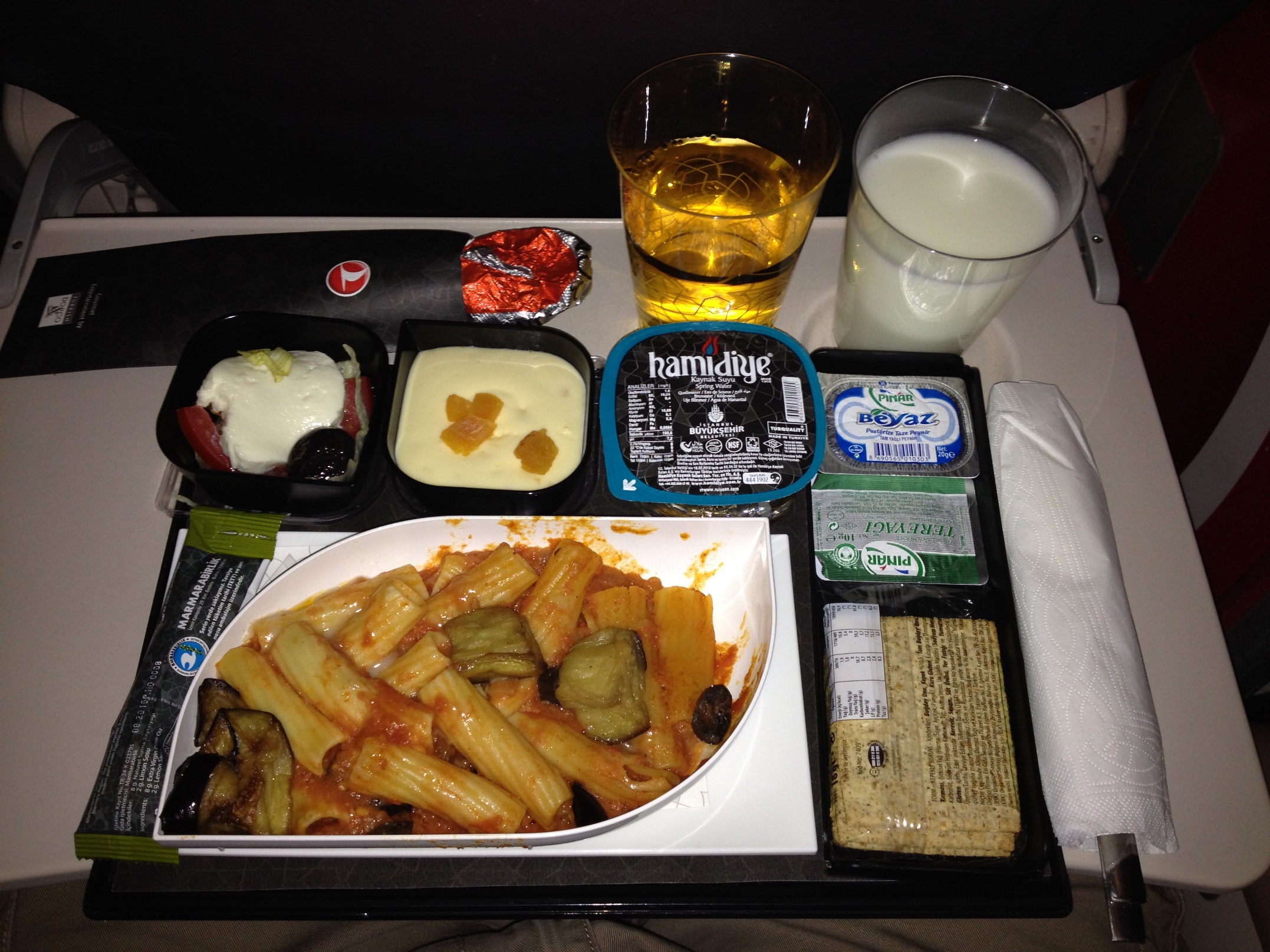 Turkish Airlines Inflight Meal (Istanbul-Nürnberg)