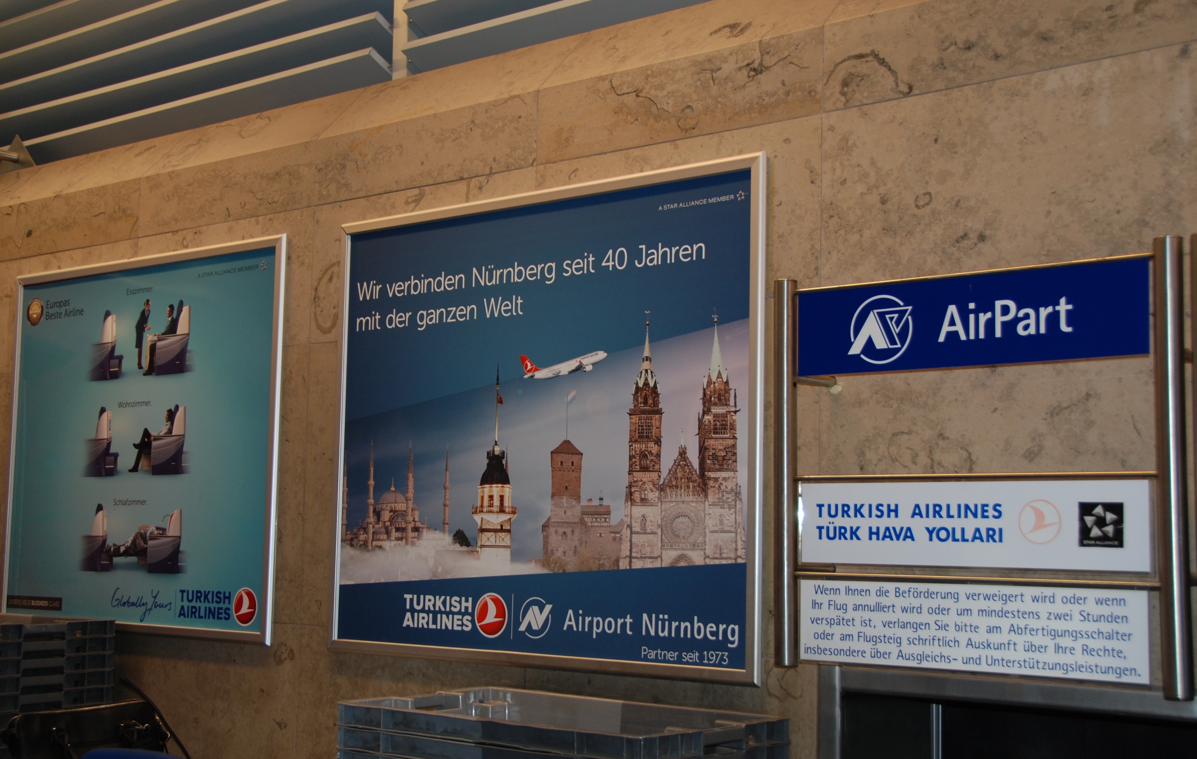 Turkish Airlines Ad @ Nürnberg Airport