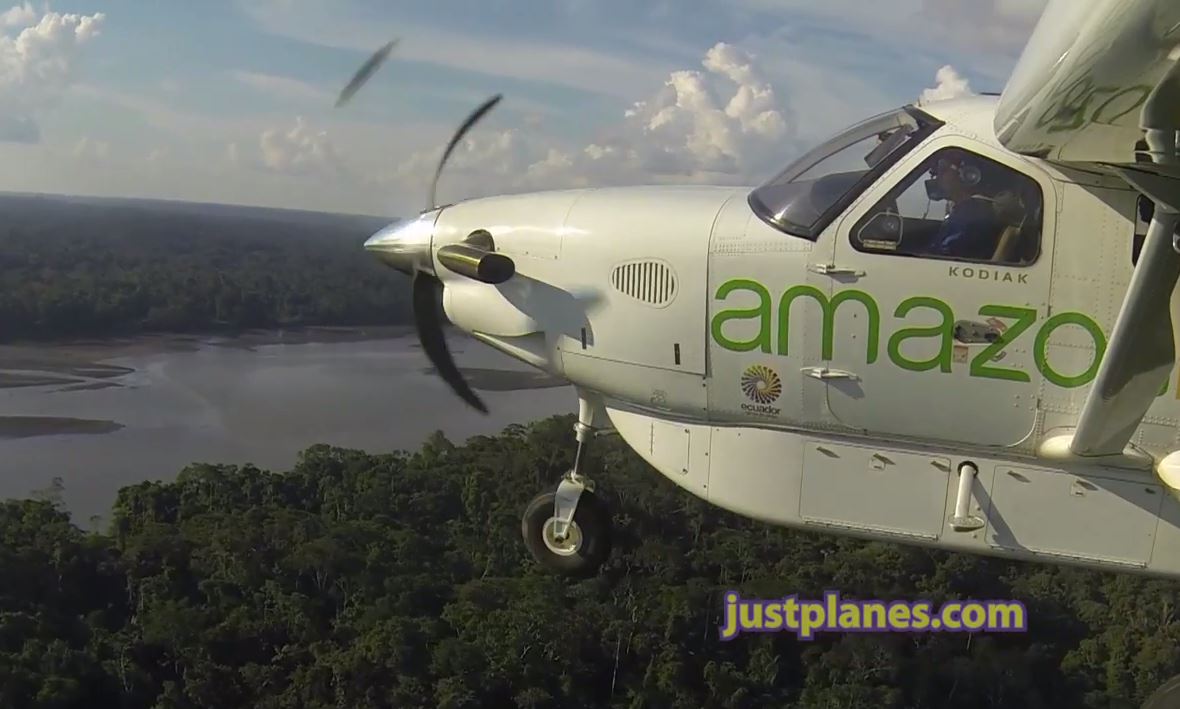 TAME – WingCAM into Chichirota (Ecuador Amazon)